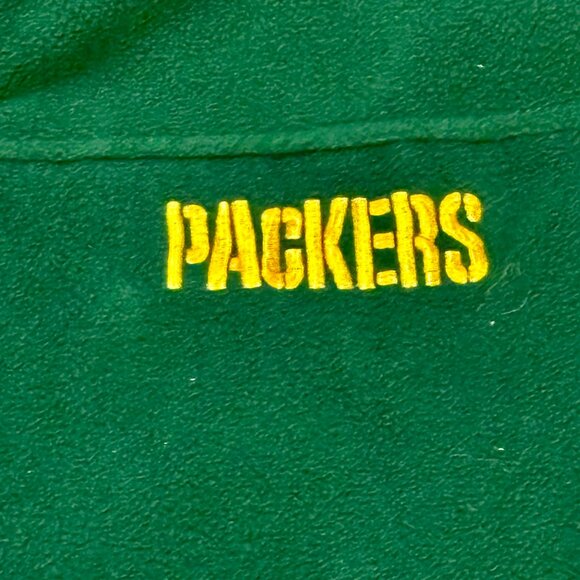 ~~GREEN BAY PACKERS UNISEX EMBROIDERED VINTAGE L FLEECE VEST *****SIZES VARY B - Picture 3 of 6